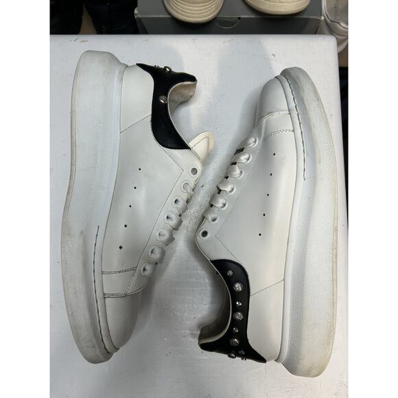 Alexander McQueen Studded Oversized Sneakers White Size 42.5 EU/9.5 US Mens